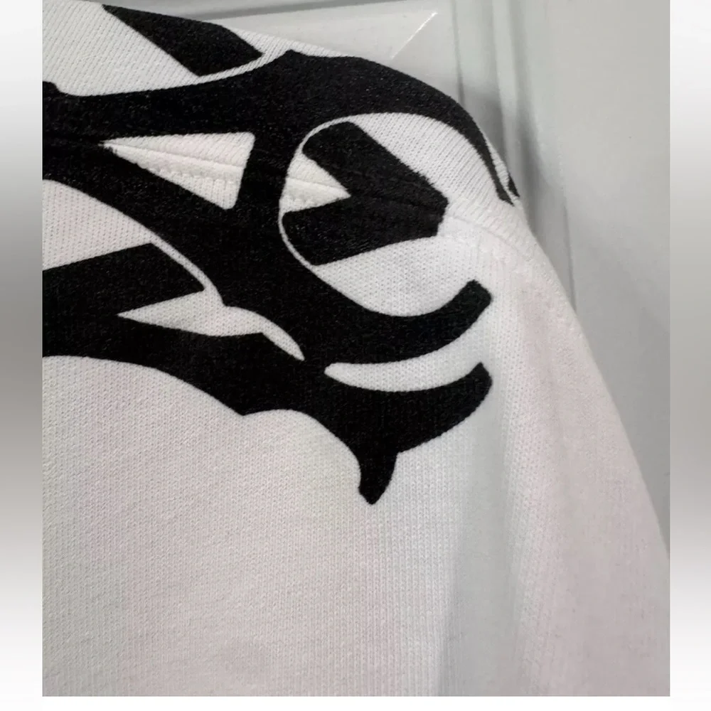 AMIRI White and Black Varsity Jersey Shirt - Picture 4 of 6